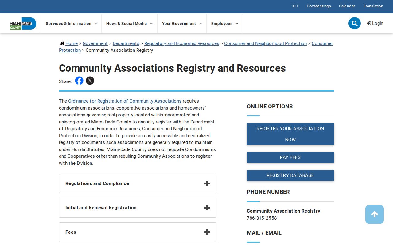 Sunny Isles Beach neighbors community association registry