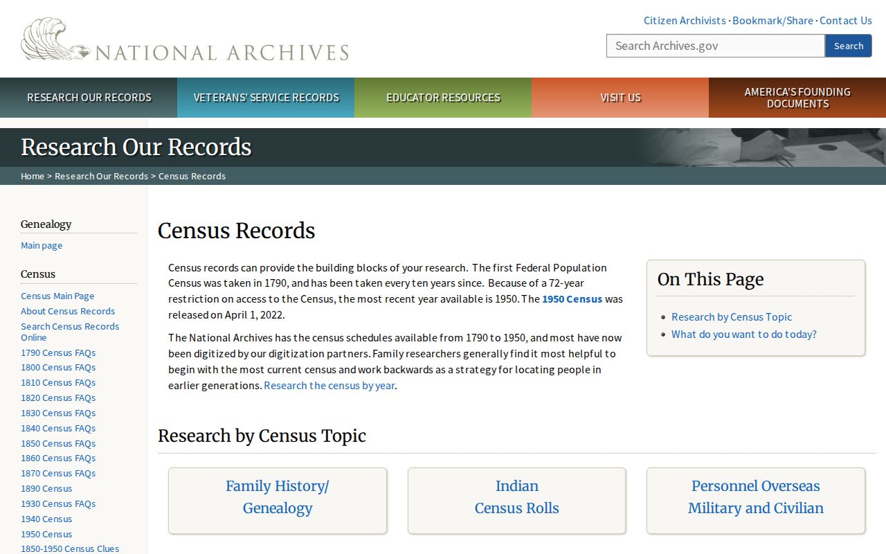 Sunny Isles Beach previous residents National Archives census search